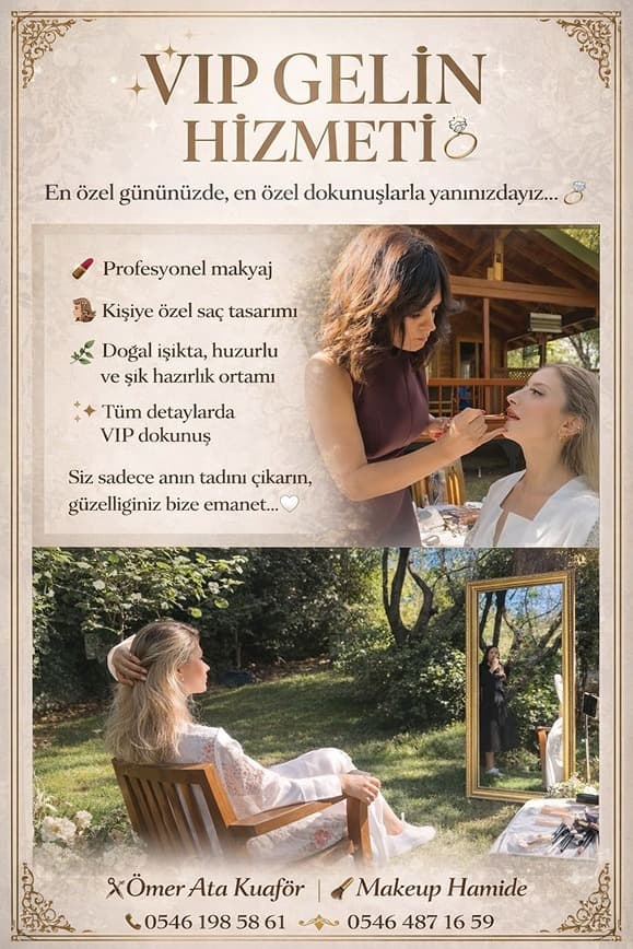 Ömer Ata Kuaför Tesettür Makeup by Hamide - 11. Fotoğraf